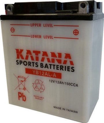 Katana Motorbike battery YB12AL-A