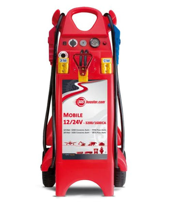 SCHUMACHER SOS MOBILE 12/24V 3200/1600CA ROUGE