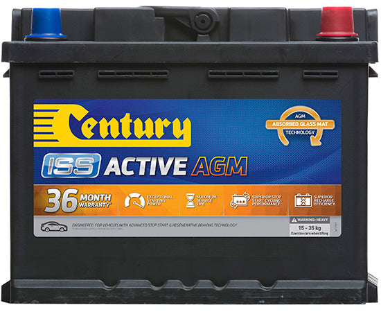 Century Idle Stop Start battery DIN53LH AGM