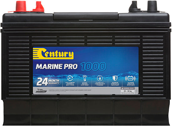 Century Boat Battery M30MF 1000 CCA 86M MF
