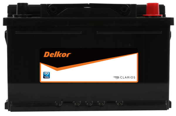 Delkor DIN66 / DIN65 Calcium Battery 57030 [Replacement for Varta E38]