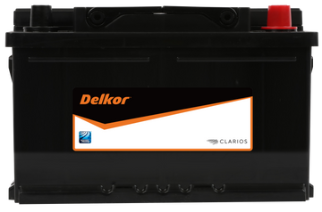 Delkor DIN66H Calcium Battery 58012 [Replacement for Varta E44]