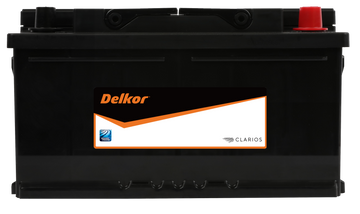 Delkor DIN77 Calcium Battery 58039 [Replacement for Varta F18]