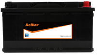 Delkor DIN88 / DIN100 Calcium Battery 60038 [Replacement for Varta H3]