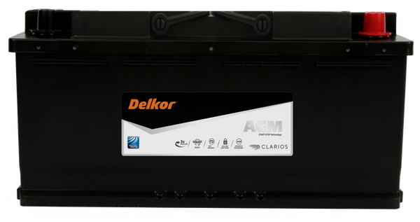 Delkor DIN88AGM LN5 Battery [Replacement for Varta G14]