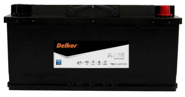 Delkor DIN105AGM LN6 Battery [Replacement for Varta H15]