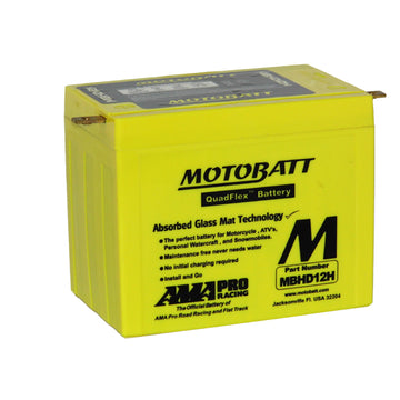 Motobatt Motorbike Battery MBHD12H