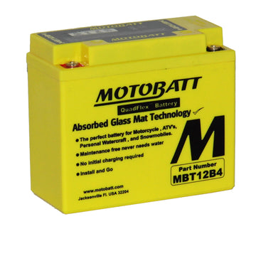 Motobatt Motorbike Battery MBT12B4
