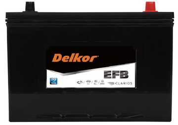 Delkor T110LEFB Battery MF70ZZLEFB [Replacement for Varta T110LEFB]