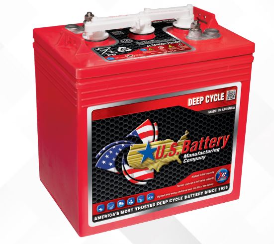 US Battery Deep Cycle Battery 6v 251Ah US145XC2