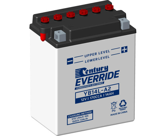 Century Motorbike battery 12v 12Ah YB14L-A2