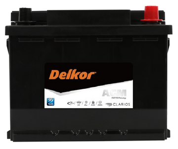 Delkor DIN55HAGM LN2 Battery