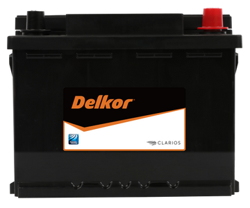 Delkor DIN55LH Calcium Battery 56219 [Replacement for Varta D15]