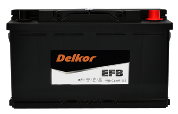 Delkor DIN75EFB Battery DIN77 EFB [Replacement for Varta E46]