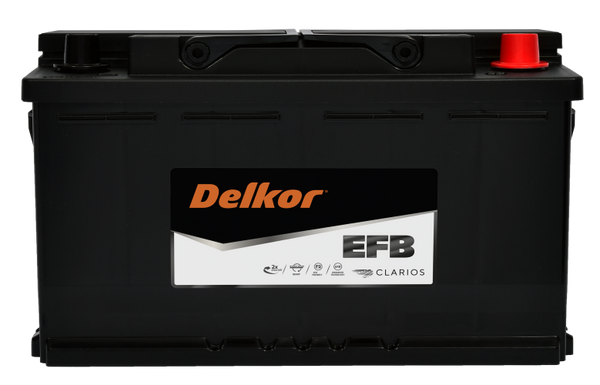 Delkor DIN75EFB Battery DIN77 EFB [Replacement for Varta E46]