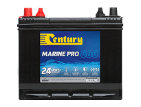 Century Boat Battery M24MF 680 CCA