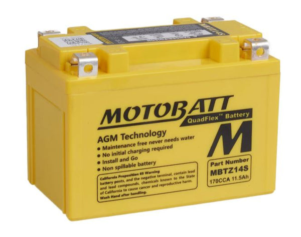 Motobatt Motorbike battery 12v 11.5h MBTZ14S