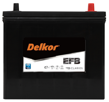 Delkor N55LEFB Battery MF60L EFB [Replacement for Varta N55LEFB]
