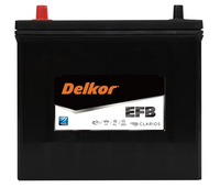 Delkor N55REFB Battery MF60R EFB [Replacement for Varta N55REFB]