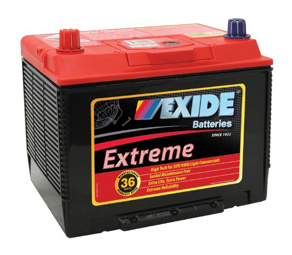 Exide Extreme Heavy Duty NS70MF 720CCA Battery