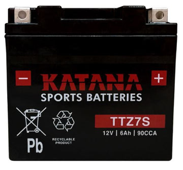 Motorbike battery Katana 12v 6Ah TTZ7S FA