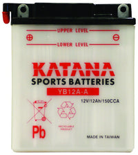 Katana Motorbike battery 12v 12Ah YB12A-A