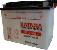 Katana Motorbike battery YB12B-B2