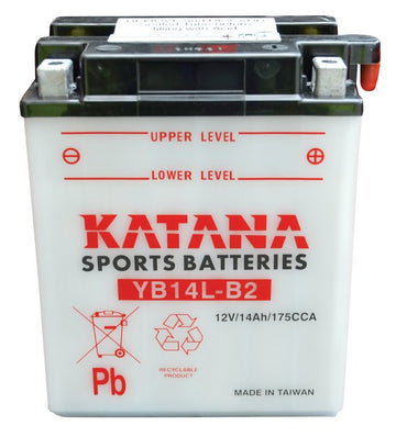 Katana Motorbike battery 12v 14Ah YB14L-B2