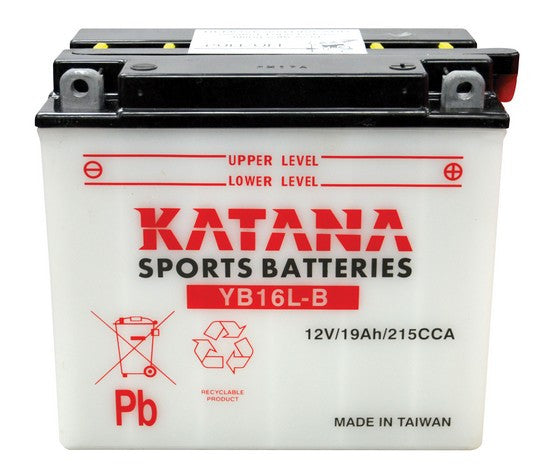 Katana Motorbike battery 12v 19Ah YB16L-B