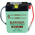 6N2-2A-4 Katana Motorbike battery 6v 2Ah