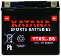Katana Motorbike battery 12v 4Ah YTX5L-BS