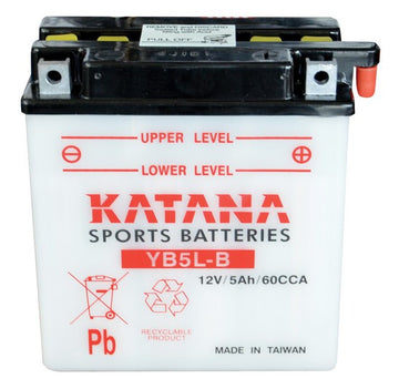 Katana Motorbike battery YB5L-B