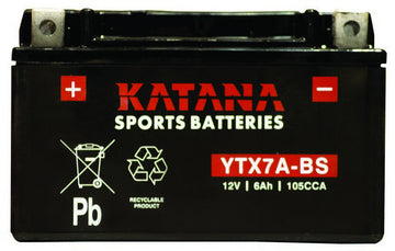 Katana Motorbike battery YTX7A-BS FA
