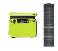 Energex Portable 500W Power Station +120W Foldable Solar Panel