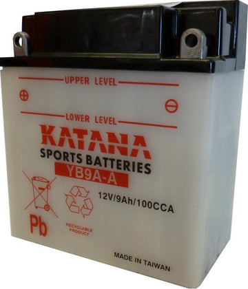 Katana Motorbike battery 12v 9Ah YB9A-A