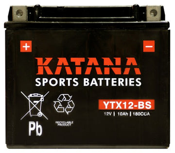 Katana Motorbike battery 12v 10Ah YTX12-BS FA
