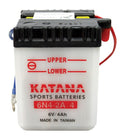 6N4-2A-4 Katana Motorbike battery 6v 4Ah