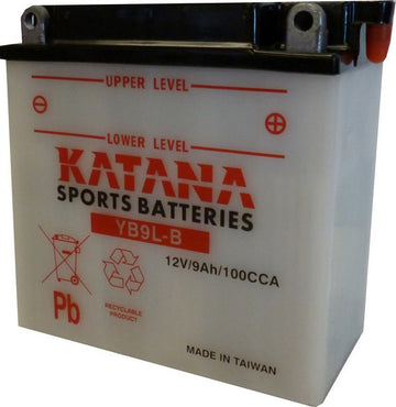 Katana Motorbike battery 12v 9Ah YB9L-B