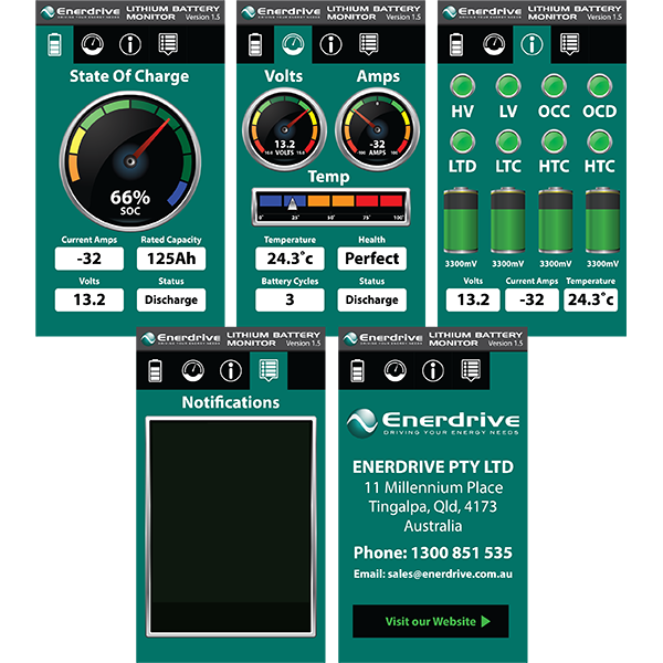 Enerdrive B-TEC 12V 100AH LIFEPO4 BATTERY GEN2