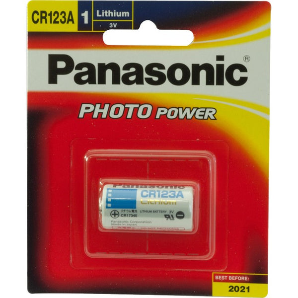 Panasonic CR123A Lithium Battery