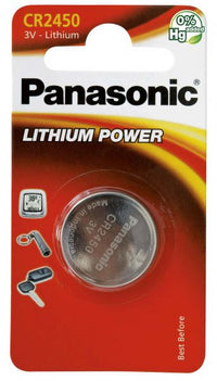 Panasonic 3v CR-2450 battery 620mAh 