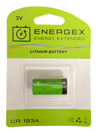 Energex CR-123A Lithium Battery