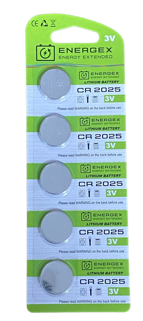 Energex CR-2025 Lithium Battery