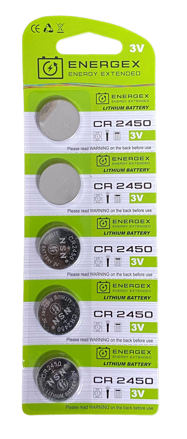 Energex CR-2450 Lithium Battery