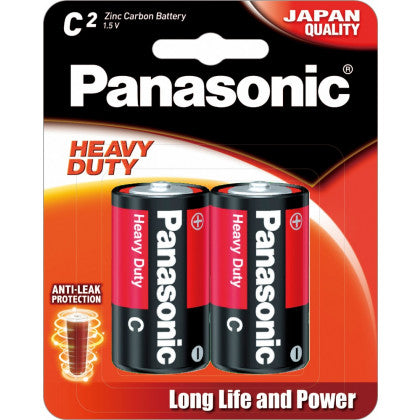 Panasonic Heavy Duty Size C battery R14DP/2B