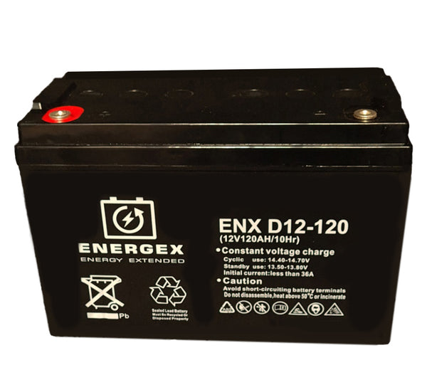 Energex SPECIAL 12V 120Ah AGM Deep Cycle Battery
