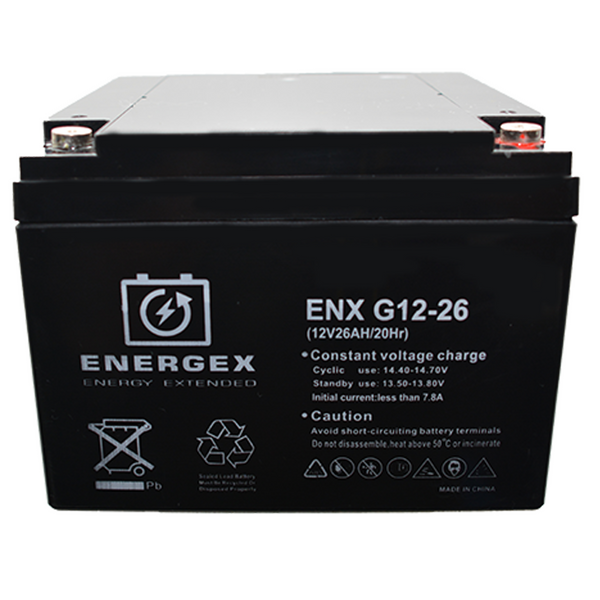 Energex 12V 26Ah Deep Cycle GEL Battery  SUPER SPECIAL !!!!