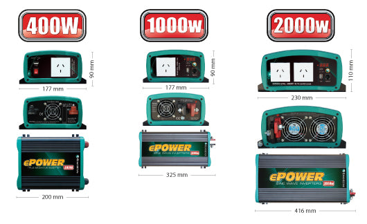Power Inverter 12v 1000w ENERDRIVE EN1110S