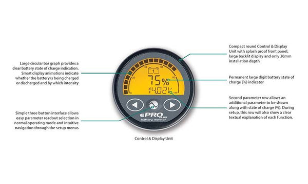 Enerdrive ePro Battery Monitor