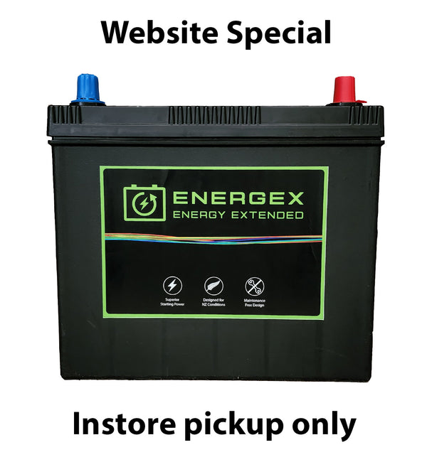 Energex Ultra Hi Performance NS60L/R Car Battery